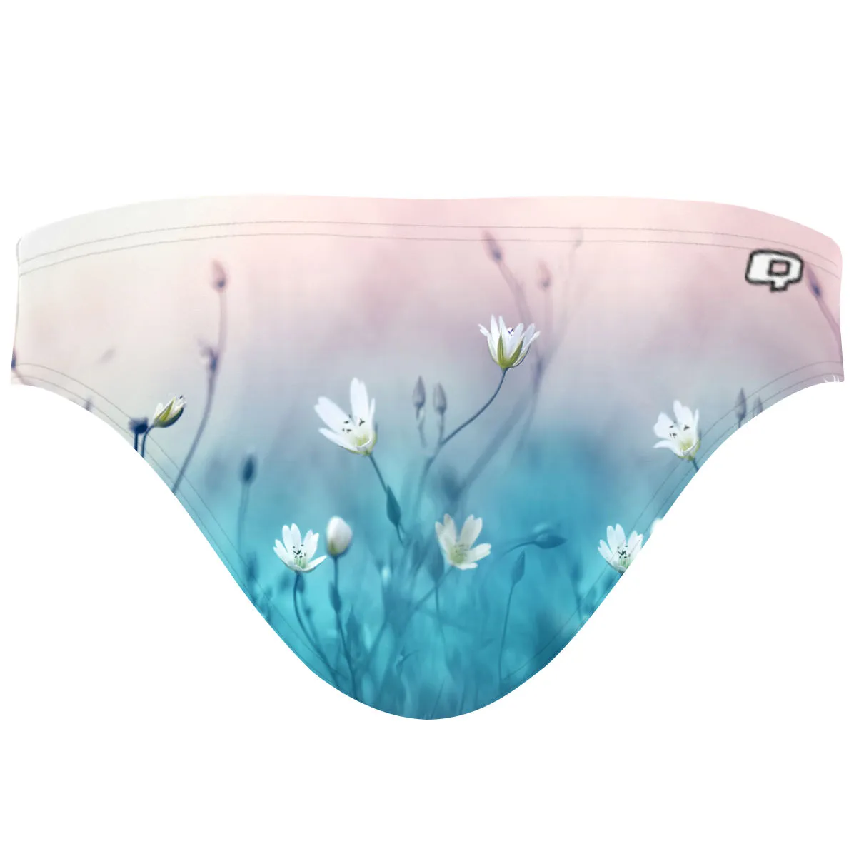 DELICATE FLOWERS  BANDEAU BIKINI BOTTOM