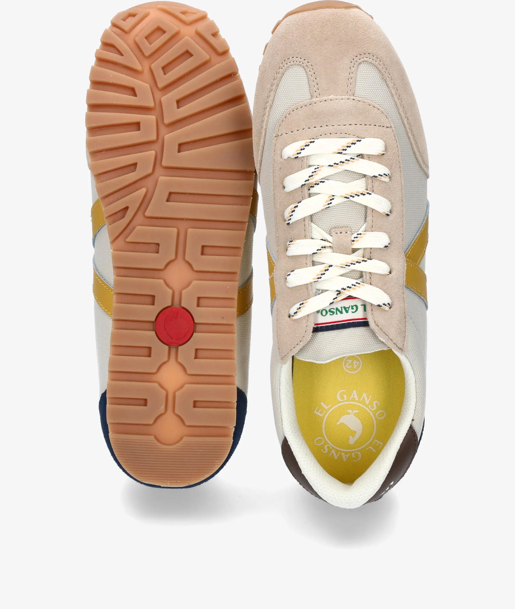 Deportivos El Ganso  RUNNING NYLON en blanco