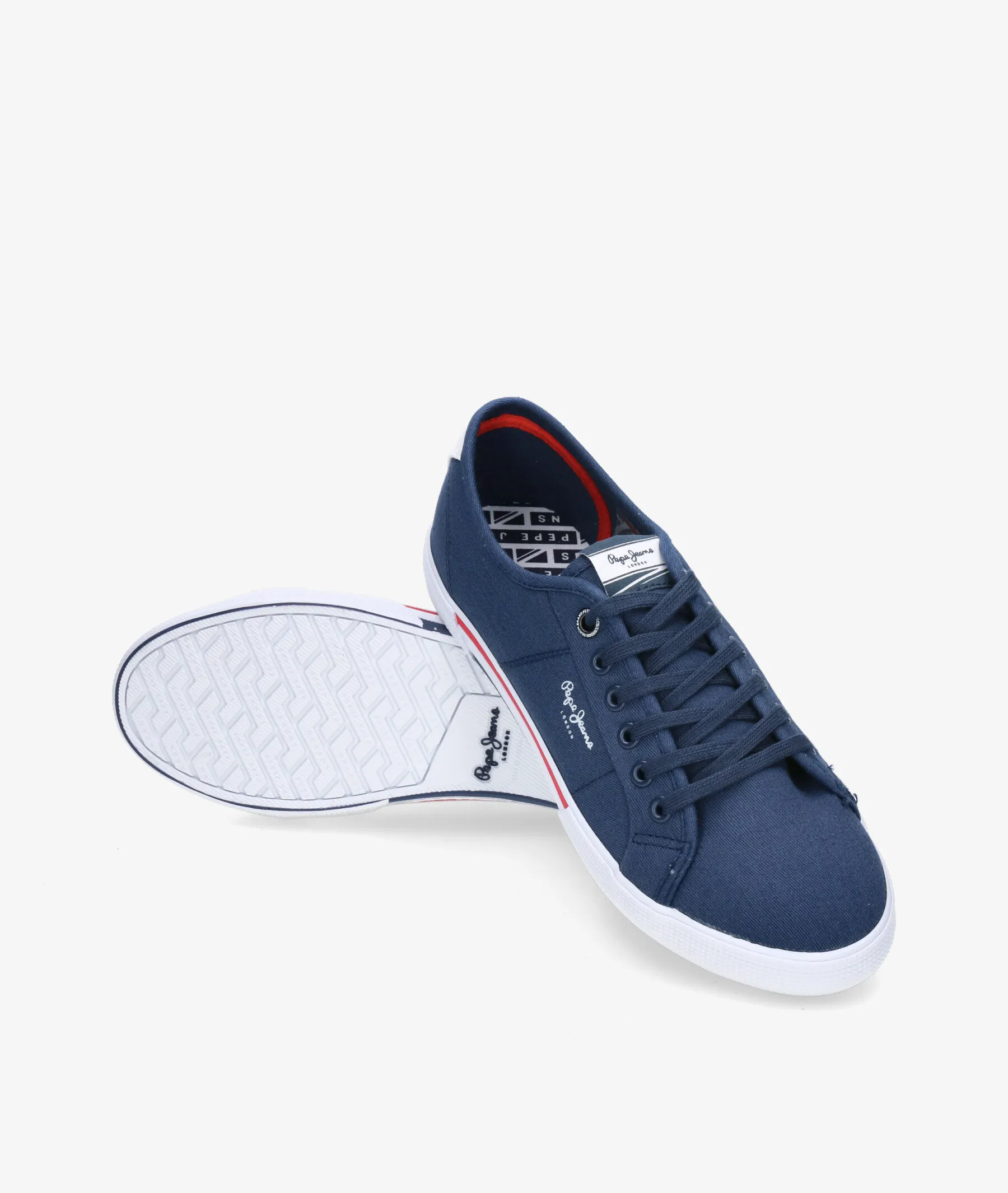 Deportivos Pepe Jeans  BRADY MEN BASIC en azul marino