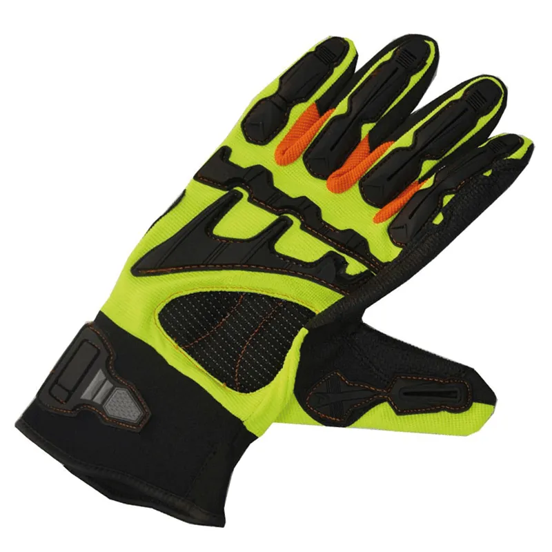 DPS GUANTES TEJIDO SINTÉTICO TRICOLOR REFUERZO TPR ANTISHOCK (83685X)