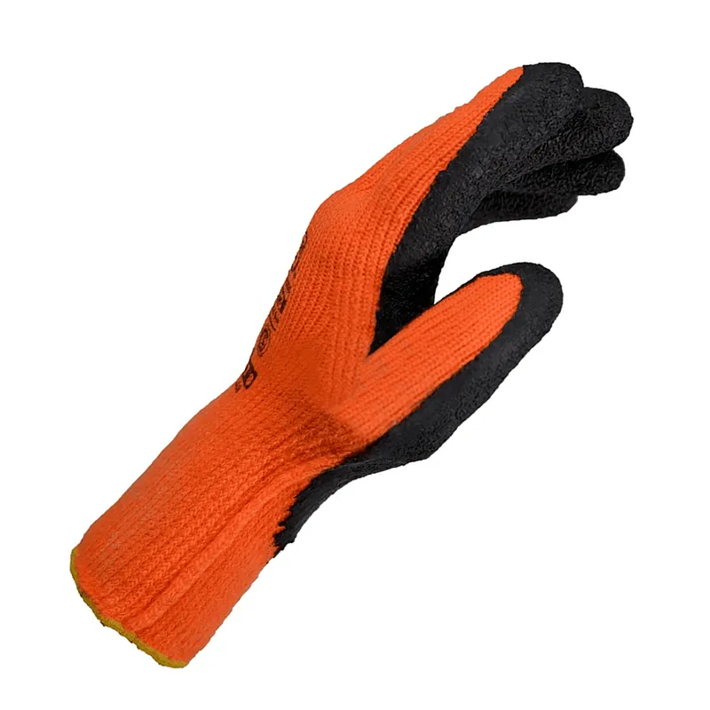 DPS GUANTES TEJIDOS SIN COSTURA G10 RECUBIERTO EN LÁTEX RUGOSO PARA FRÍO (8977)