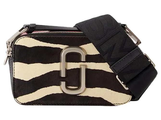 EL SNAPSHOT CROSSBODY  MARC JACOBS  CUERO  NEGRO 