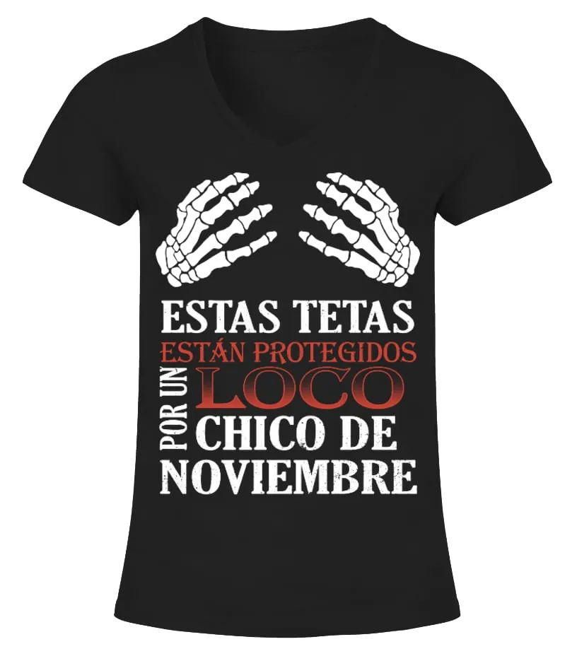 ES  TETAS 11 CAMISETA CUELLO PICO MUJER