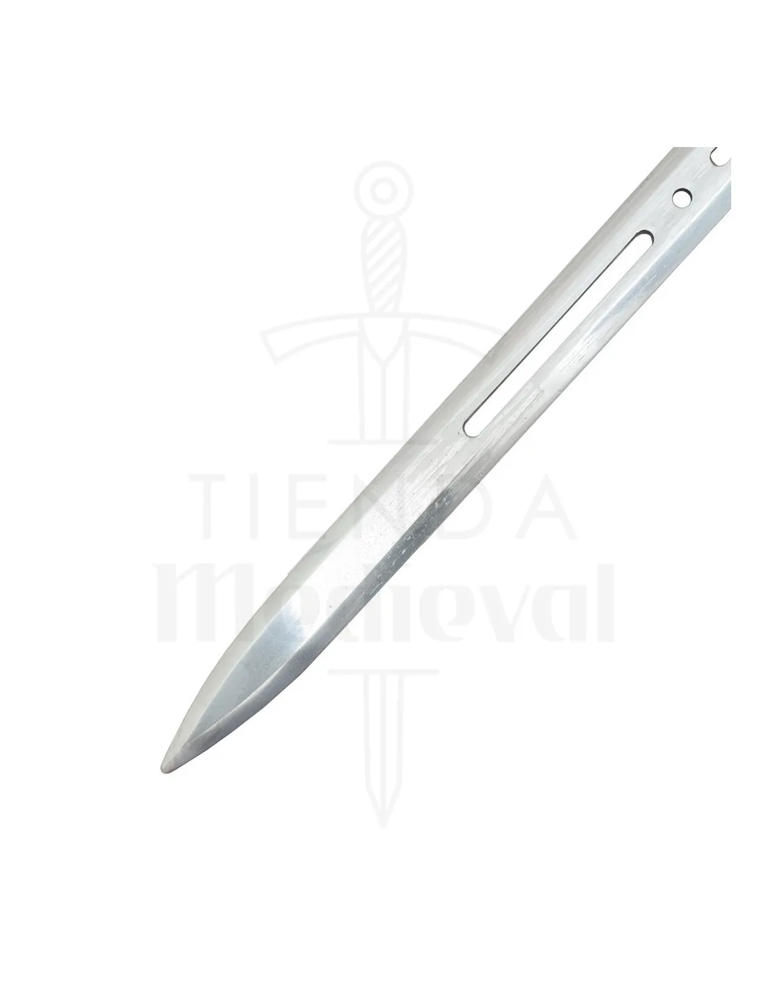 Espada china tradicional de la dinastía Han, hoja perforada (96,5 cm.)