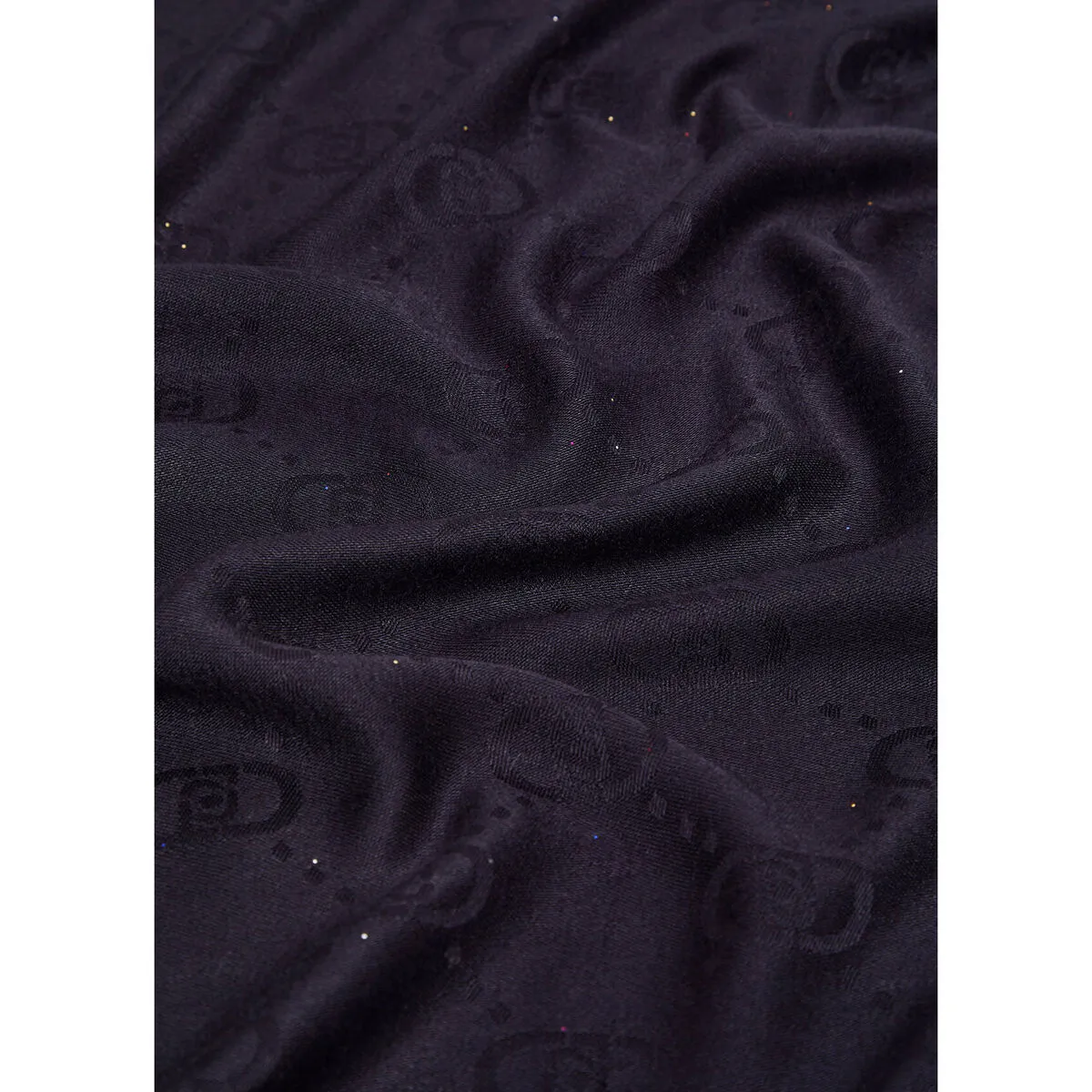 Estola con logotipo jacquard