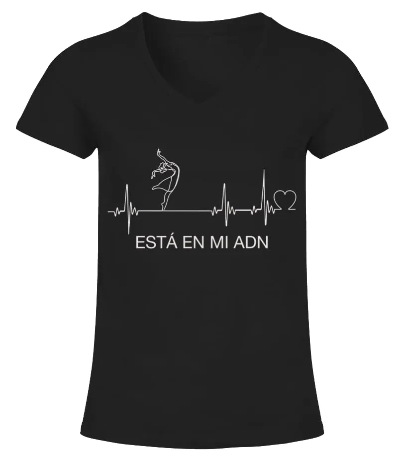 Está en mi ADN Camiseta cuello pico Mujer