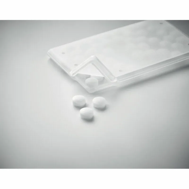 Expendedora de caramelos promocional con caramelos incluidos Mintcard