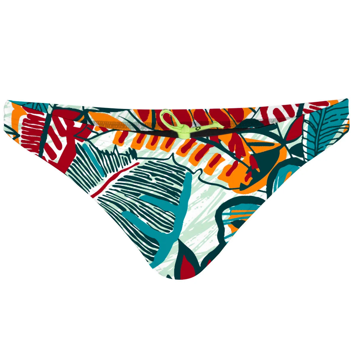 FLOWER FOREST  TIEBACK BIKINI BOTTOM