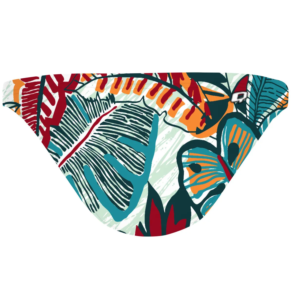 FLOWER FOREST  TIEBACK BIKINI BOTTOM