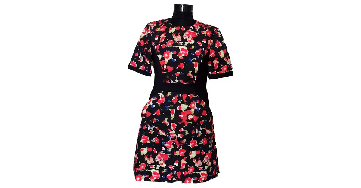 French Connection Vestidos Multicolor 