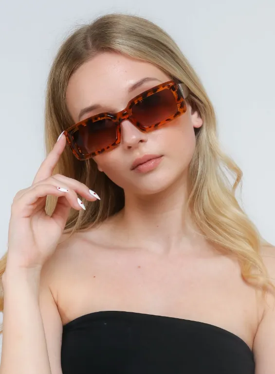 Gafas de sol de moda, ART2164, leopardo