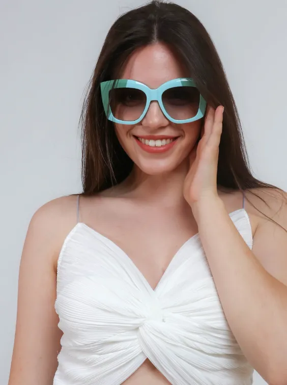 Gafas de sol de moda, ART2176, verde