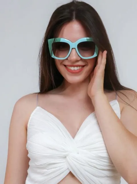 Gafas de sol de moda, ART2176, verde