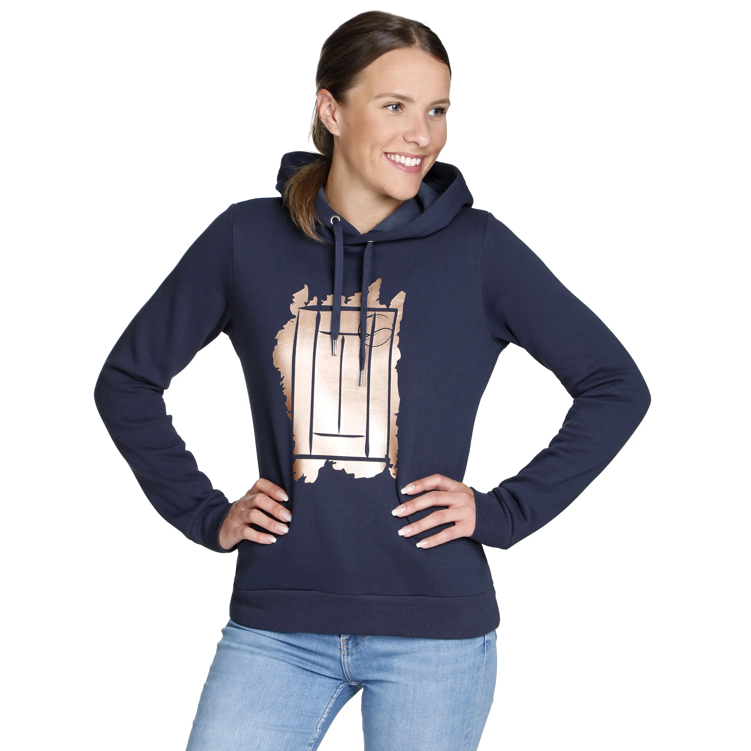 Glitter Court Sudadera Con Capucha Mujeres