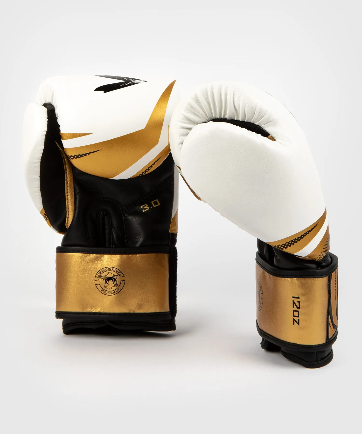 Guantes Challenger Super Saver: Blanco/Dorado