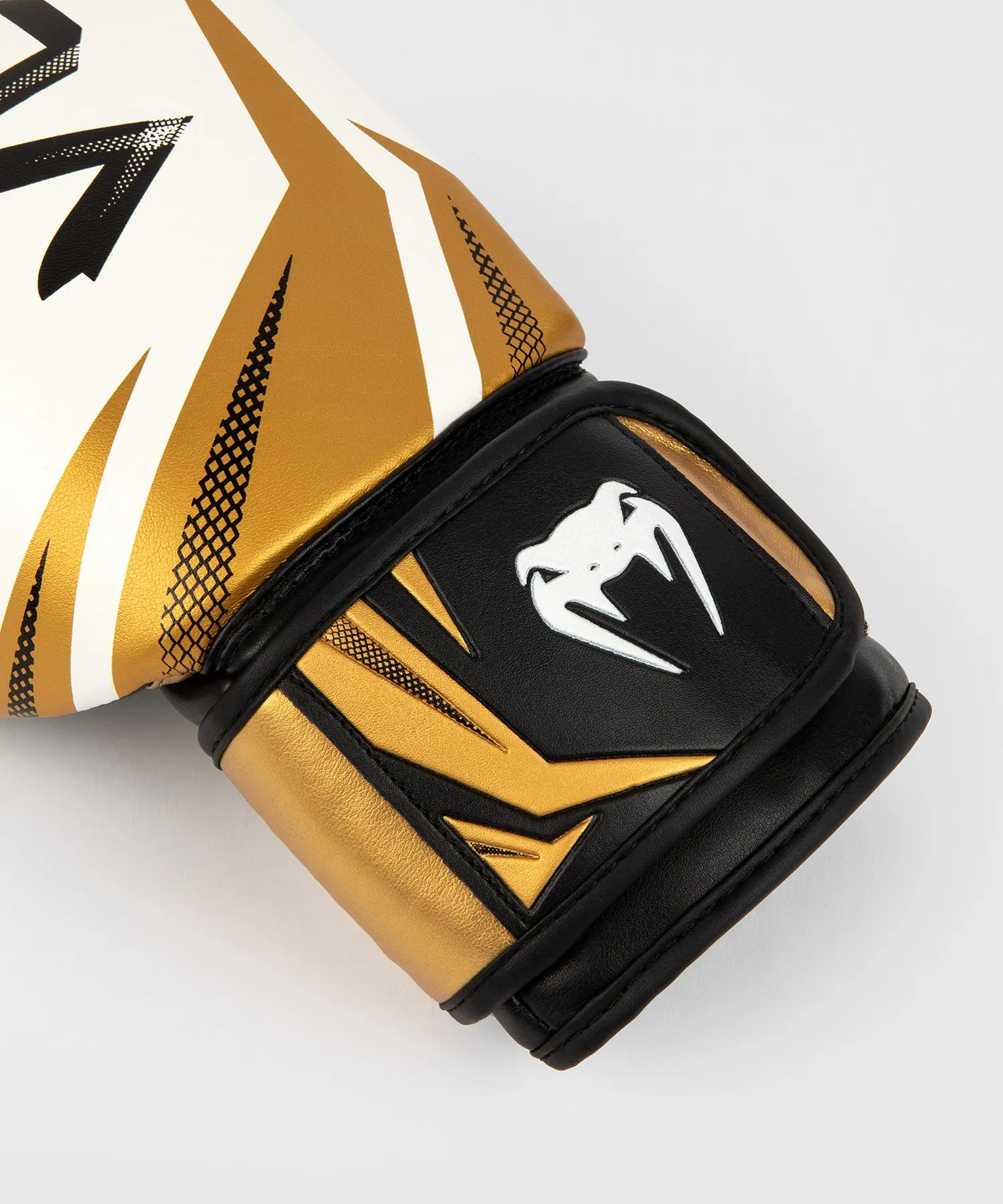 Guantes Challenger Super Saver: Blanco/Dorado