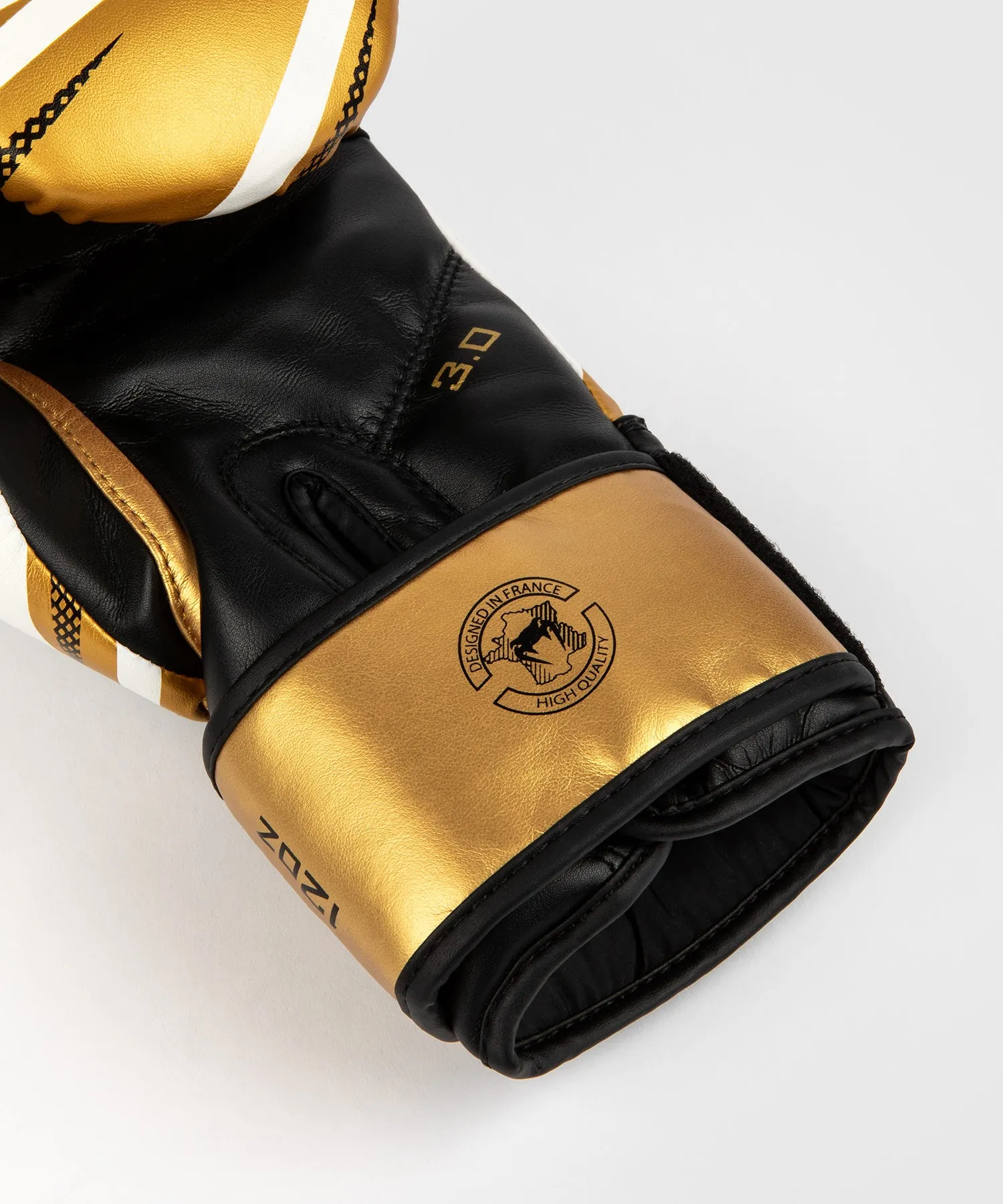 Guantes Challenger Super Saver: Blanco/Dorado