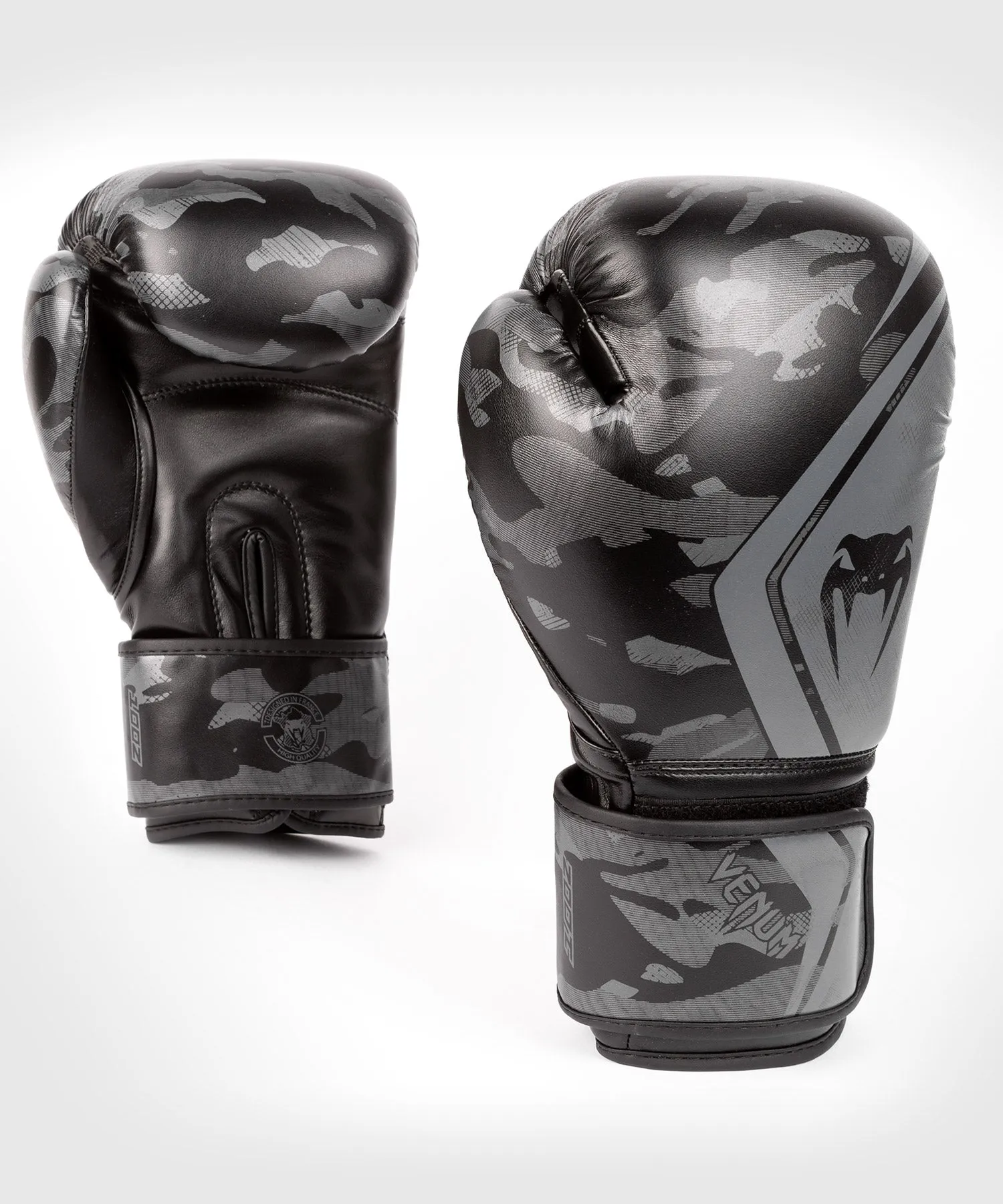 GUANTES DE BOXEO CONTENDER 2.0 VENUM DEFENDER  NEGRO/NEGRO