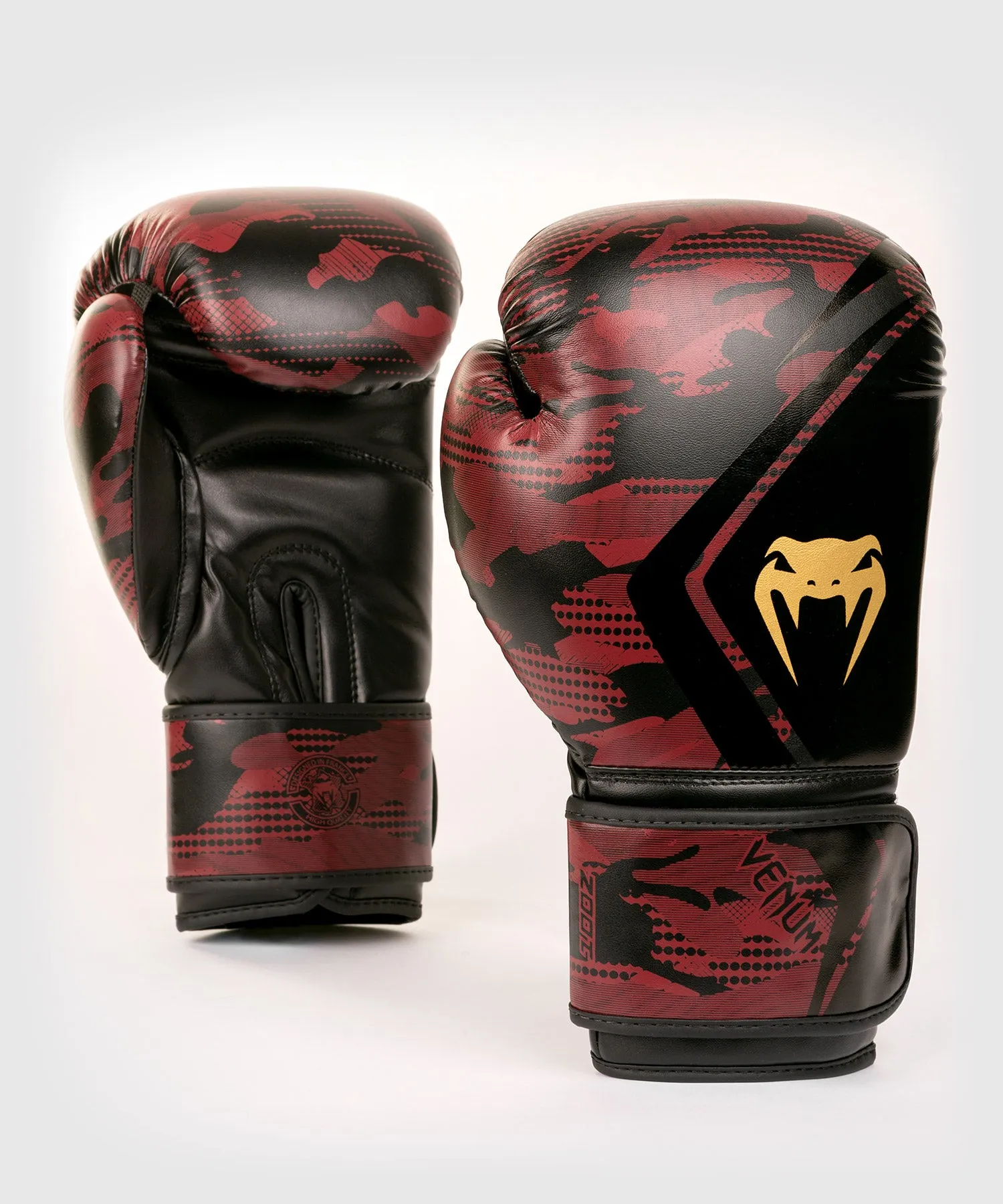 GUANTES DE BOXEO CONTENDER 2.0 VENUM DEFENDER  NEGRO/ROJO