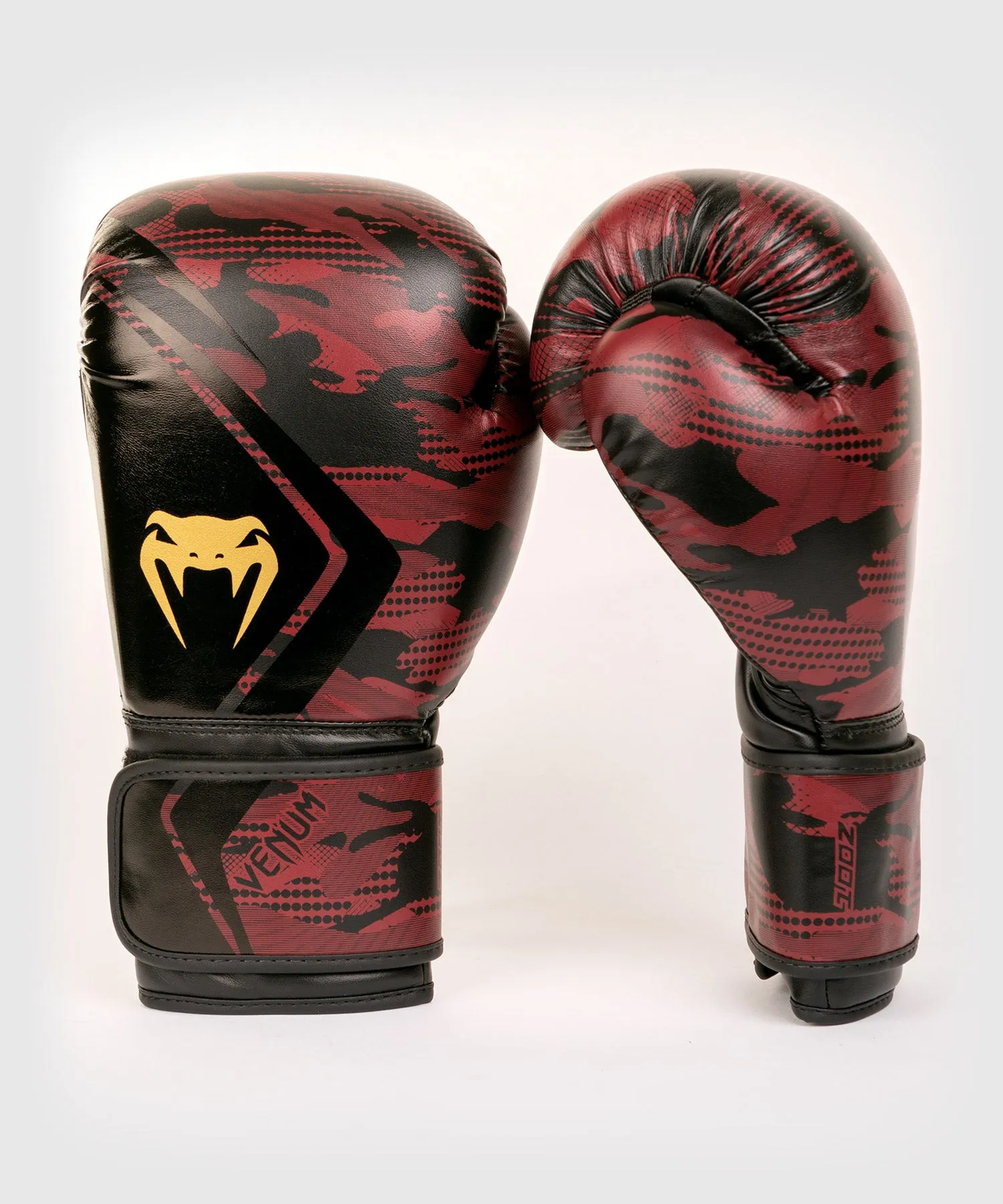 GUANTES DE BOXEO CONTENDER 2.0 VENUM DEFENDER  NEGRO/ROJO