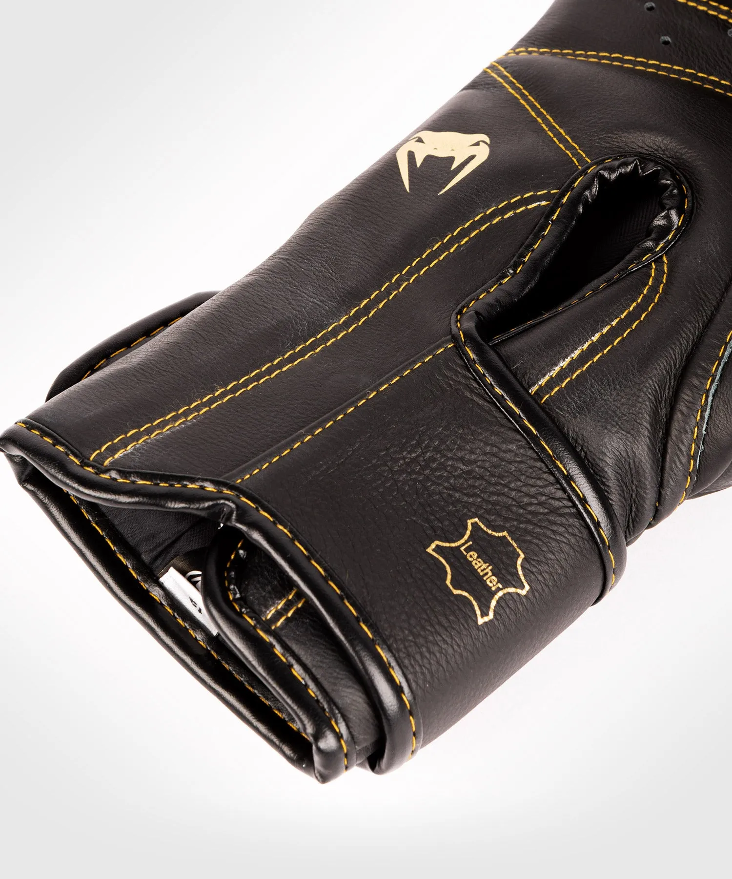 GUANTES DE BOXEO PROFESIONAL VENUM GIANT 2.0  – VELCRO  NEGRO/NEGROORO