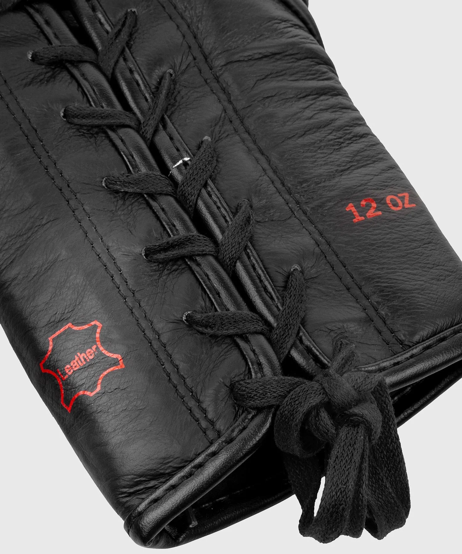 GUANTES DE BOXEO PROFESIONAL VENUM HAMMER – CORDONES  NEGRO/ROJO