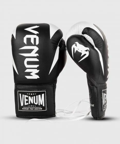 Guantes de boxeo profesionales custom Venum Hammer con cordones
