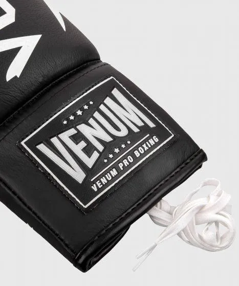 Guantes de boxeo profesionales custom Venum Hammer con cordones