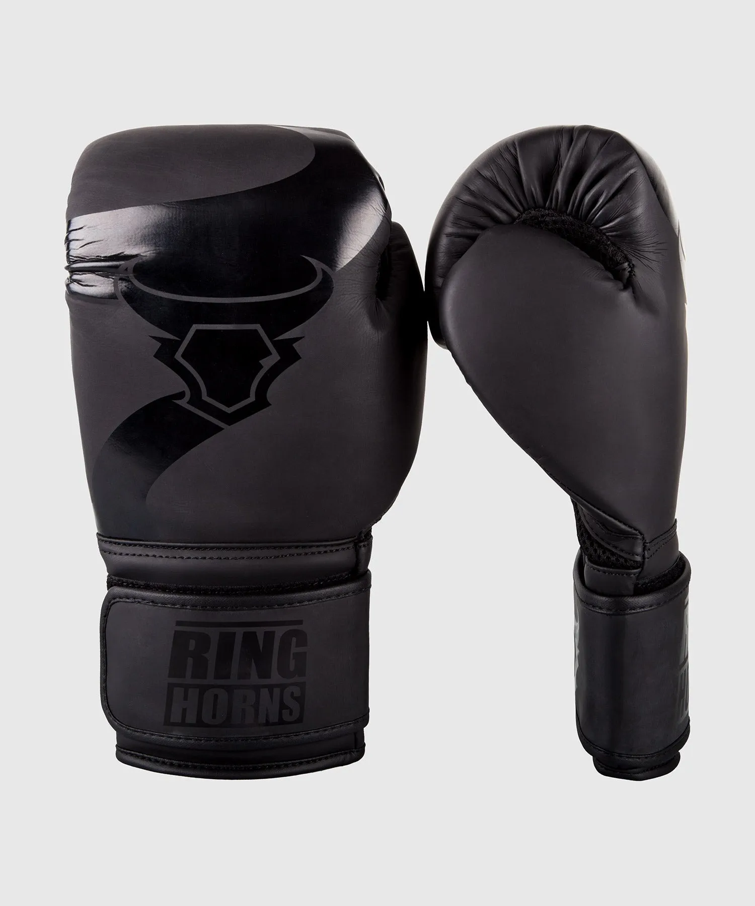 GUANTES DE BOXEO RINGHORNS CHARGER  NEGRO/NEGRO