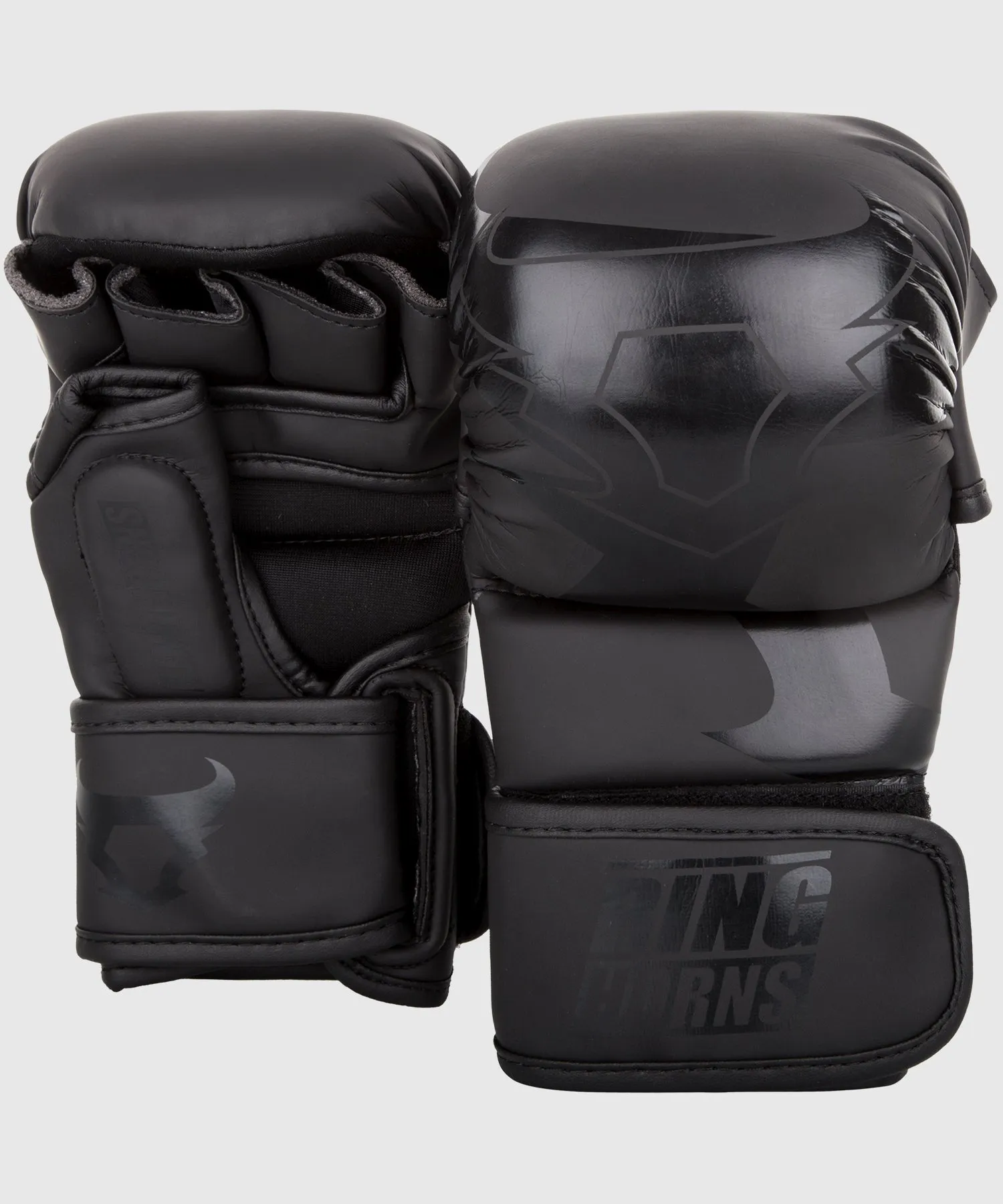 GUANTES DE BOXEO RINGHORNS CHARGER SPARRING  NEGRO/NEGRO