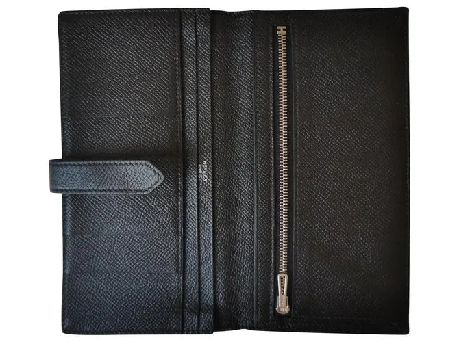 Hermès Béarn Negro 