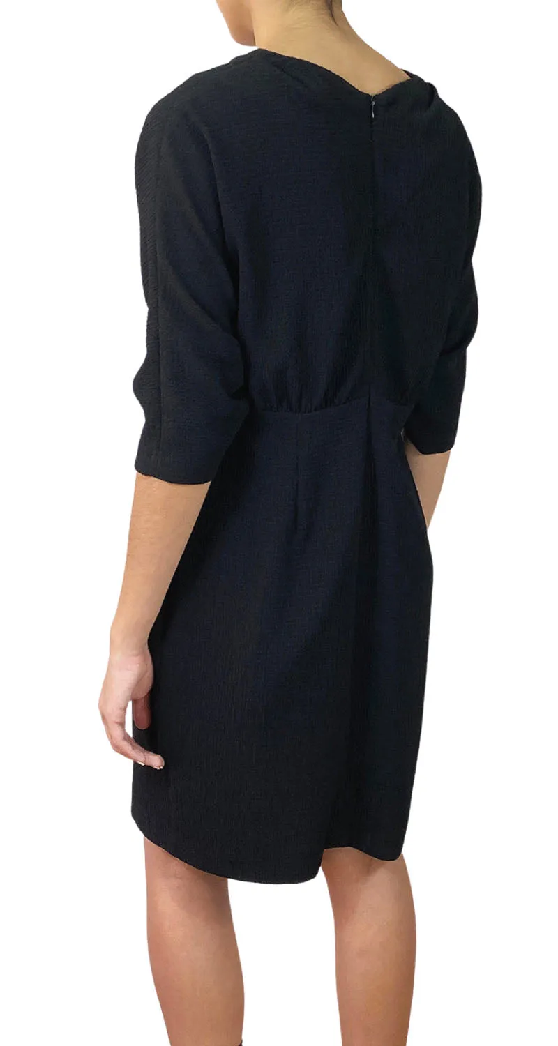 HOSS INTROPIA Vestido Negro Escote