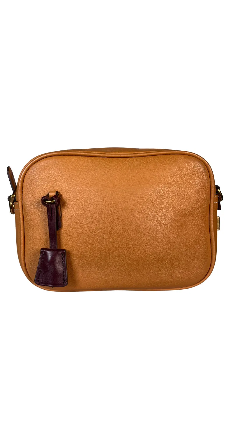 JCREW Bandolera Cuero