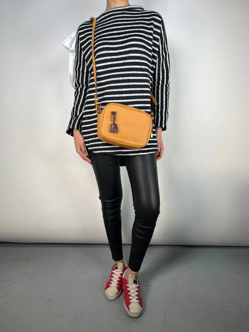 JCREW Bandolera Cuero