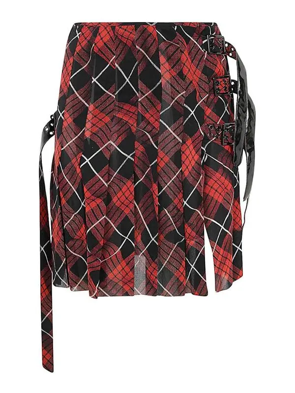 JEAN PAUL GAULTIER MINIFALDA  ROJO