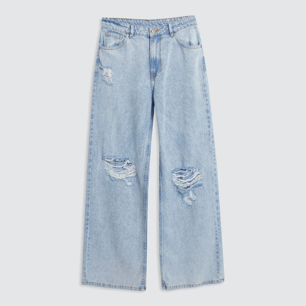 Jean Wideleg Con Rotos