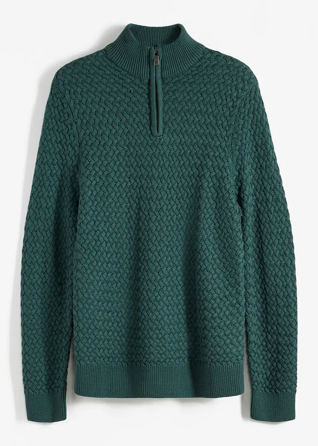 Jersey estilo troyer verde mate