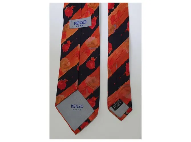 Kenzo Corbatas Multicolor 