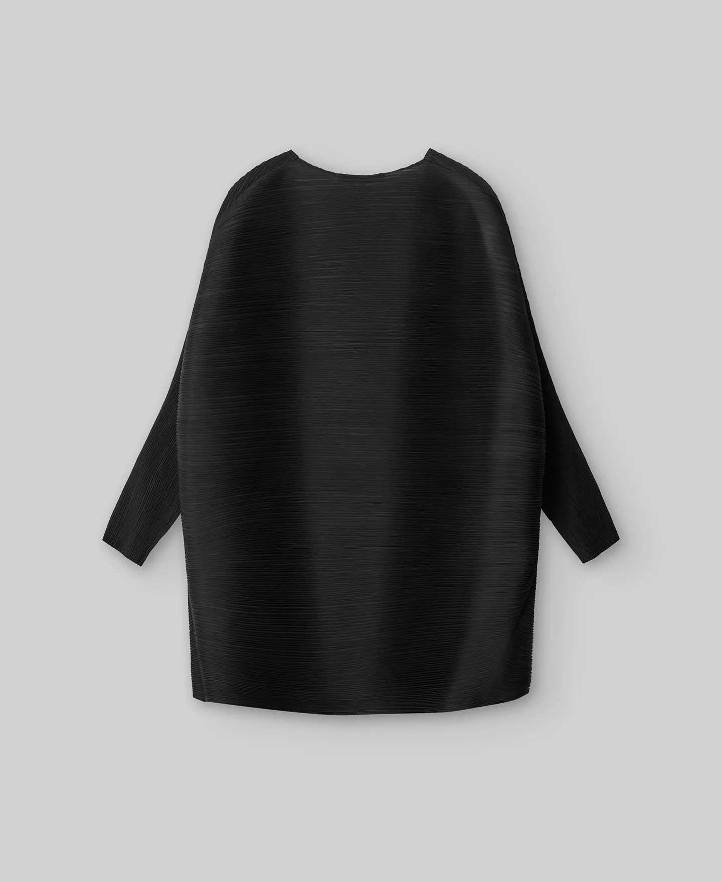 Kimono crinkle negro mujer