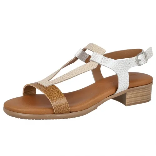 L&R SHOES 1309 Sandalias tacón bajo mujer