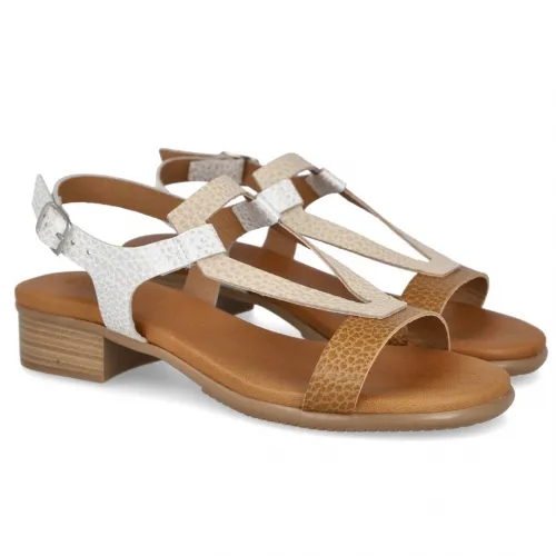 L&R SHOES 1309 Sandalias tacón bajo mujer