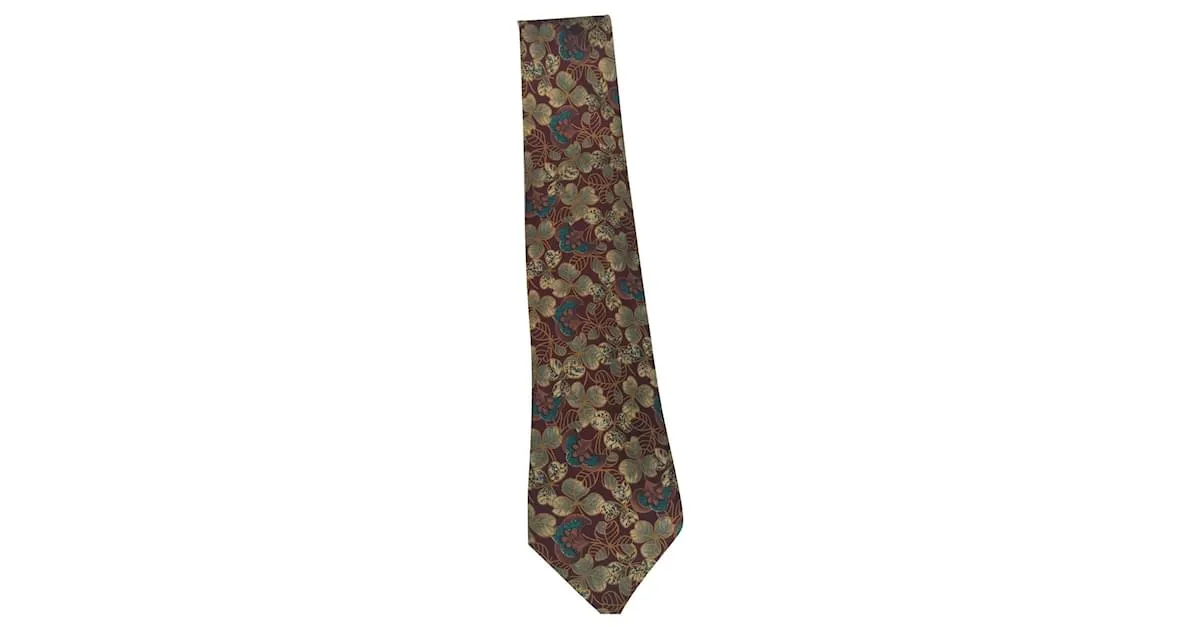 Lanvin Corbatas Multicolor 