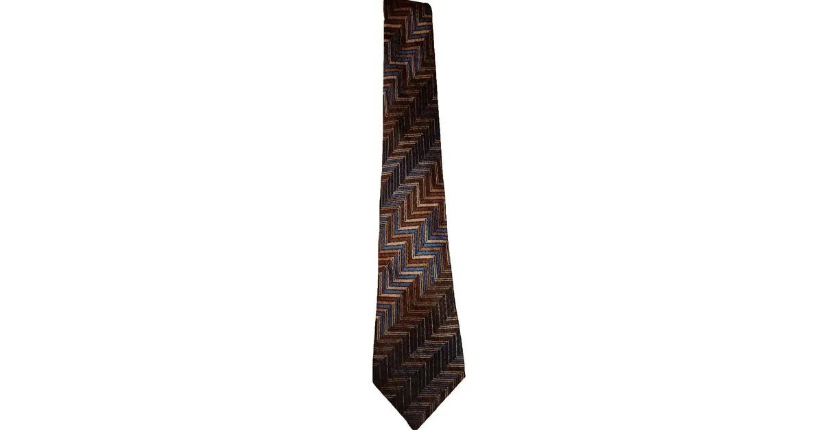 Lanvin Tie Multicolor 