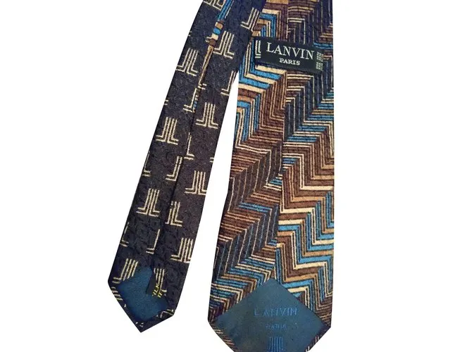Lanvin Tie Multicolor 