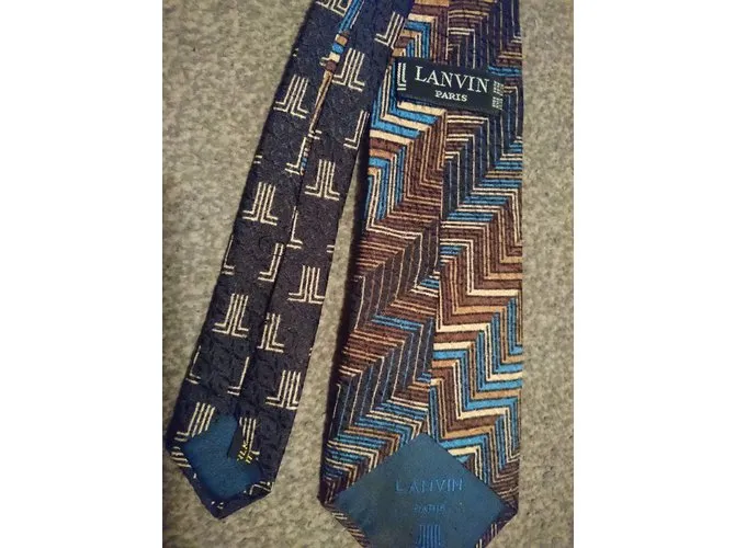 Lanvin Tie Multicolor 