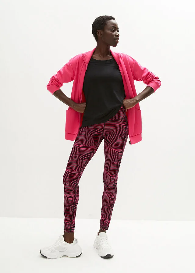 Leggings deportivos Pink lady + negro