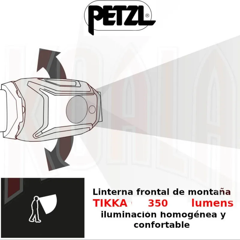 Linterna frontal de montaña TIKKA® 350 Petzl