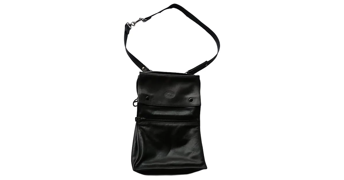 Longchamp Alforjas Negro 