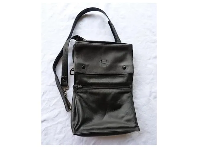 Longchamp Alforjas Negro 