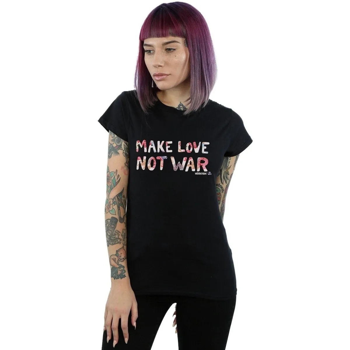 Make Love Not War Floral